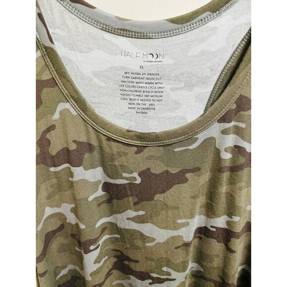NWT Half Moon Camoflauge Lounge Dress - Size XL - Picture 4 of 5